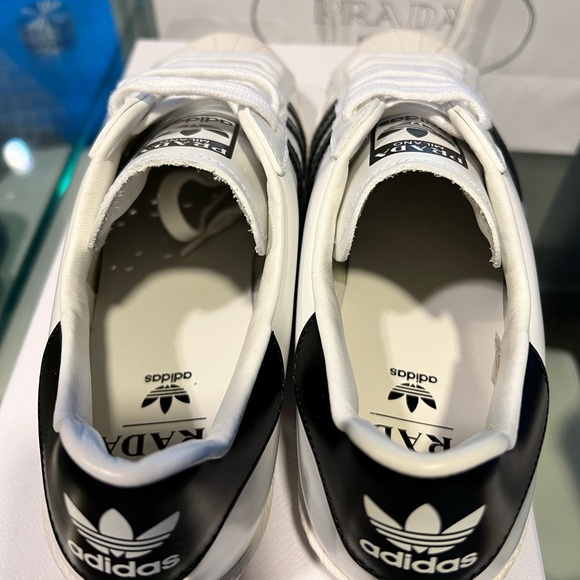 Prada Adidas Superstar White Black - Picture 5 of 9